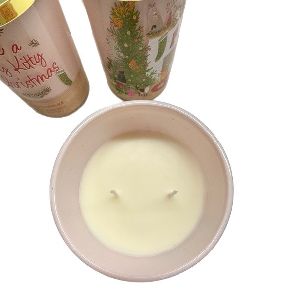 NWT! 🐈  Starcrafts 16 oz. Christmas Holiday Kitty “Cozy Fireplace” candle - Picture 15 of 15